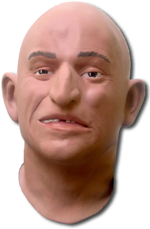 Räuber Schaumlatex Maske 3 Räuber Schaumlatex Maske