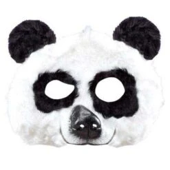 Panda Maske Aus Plüsch