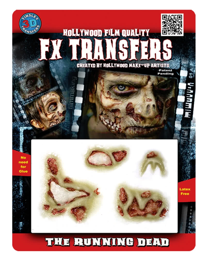 3D Tattoo Verwesender Zombie 3 3D Tattoo Verwesender Zombie