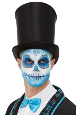 Day Of The Dead FX Make Up Set Blau