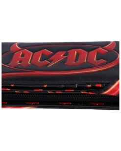AC/DC Geldbeutel Mit Teufelsschwanz Als Verschluss -Halloween Kostüm Geschäft acdc geldbeutel mit teufelsschwanz als verschluss acdc purse with devils tail acdc fanartikel 50842 06