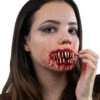 Albtraum Reißzähne Latexwunde -Halloween Kostüm Geschäft albtraum reisszaehen latexwunde nightmare fangs latex application halloween make up 53066 01