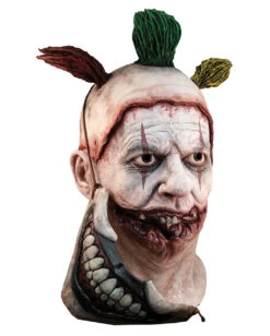 American Horror Story Twisty The Clown Maske -Halloween Kostüm Geschäft american horror story twisty clown maske american horror story freak show maske horror clown maske 25056 04