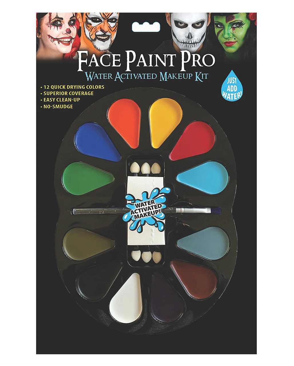 Aqua Make-Up Schminkpalette 12 Farben 3 Aqua Make-Up Schminkpalette 12 Farben