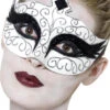 Augenmaske Gothic Swan -Halloween Kostüm Geschäft augenmaske gothic swan ballet maske theater maske venezianische maske 20961