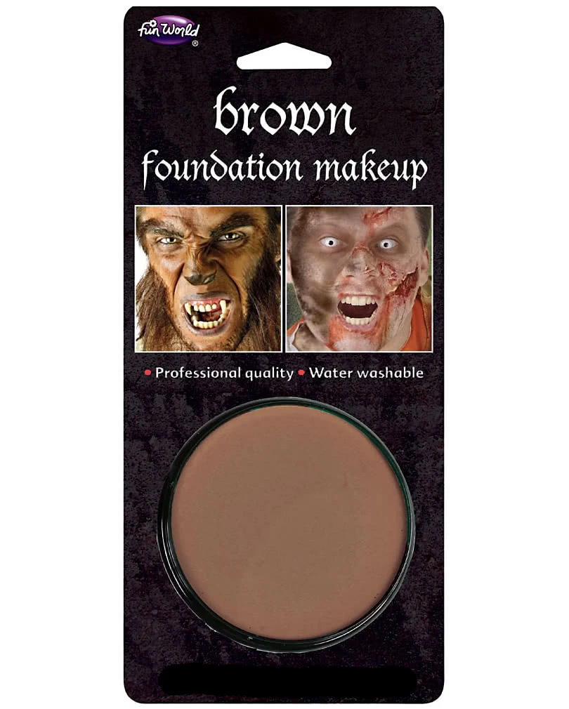 Halloween Basis Make-up Braun 3 Halloween Basis Make-up Braun