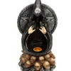 Black Magic Backflow Räucherkegelhalter 19,5cm -Halloween Kostüm Geschäft black magic backflow raeucherkegelhalter black magic incense cone holder 54610 01