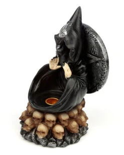 Black Magic Backflow Räucherkegelhalter 19,5cm -Halloween Kostüm Geschäft black magic backflow raeucherkegelhalter black magic incense cone holder 54610 03