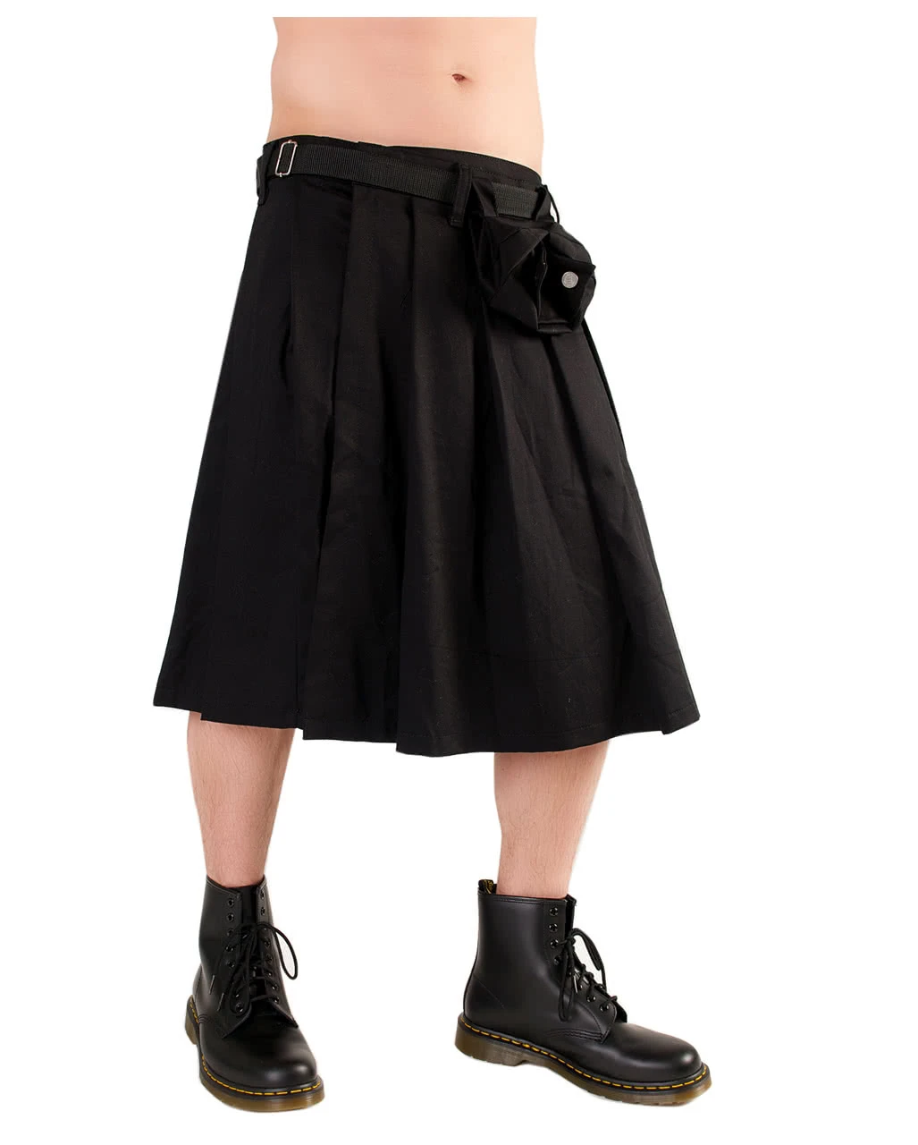 Kurzer Kilt Black Pistol Schwarz 3 Kurzer Kilt Black Pistol Schwarz