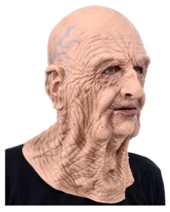 Böser Greis Maske 8 Böser Greis Maske -Halloween Kostüm Geschäft boeser opa maske grossvater maske halloween maske faschings maske 15375 03