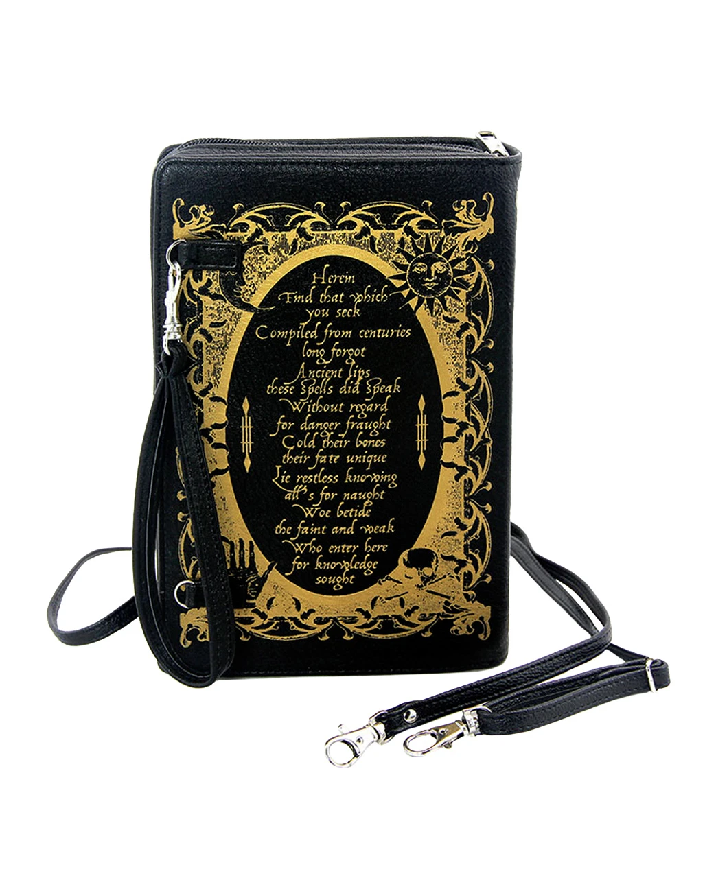 Book Of Spells Clutch Umhängetasche 5 Book Of Spells Clutch Umhängetasche – Bild 3