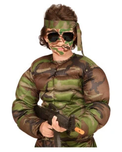 Camouflage Make-up Set 7-tlg. 11 Camouflage Make-up Set 7-tlg. -Halloween Kostüm Geschäft camouflage make up set camouflage schmink set military make up tarnfarbe schminkset 54347 05