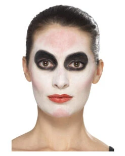 Day Of The Dead Glamour Make-Up Kit -Halloween Kostüm Geschäft day of the dead glamour make up kit tag der toten schmink set sugar skull halloween makeup 35793 4
