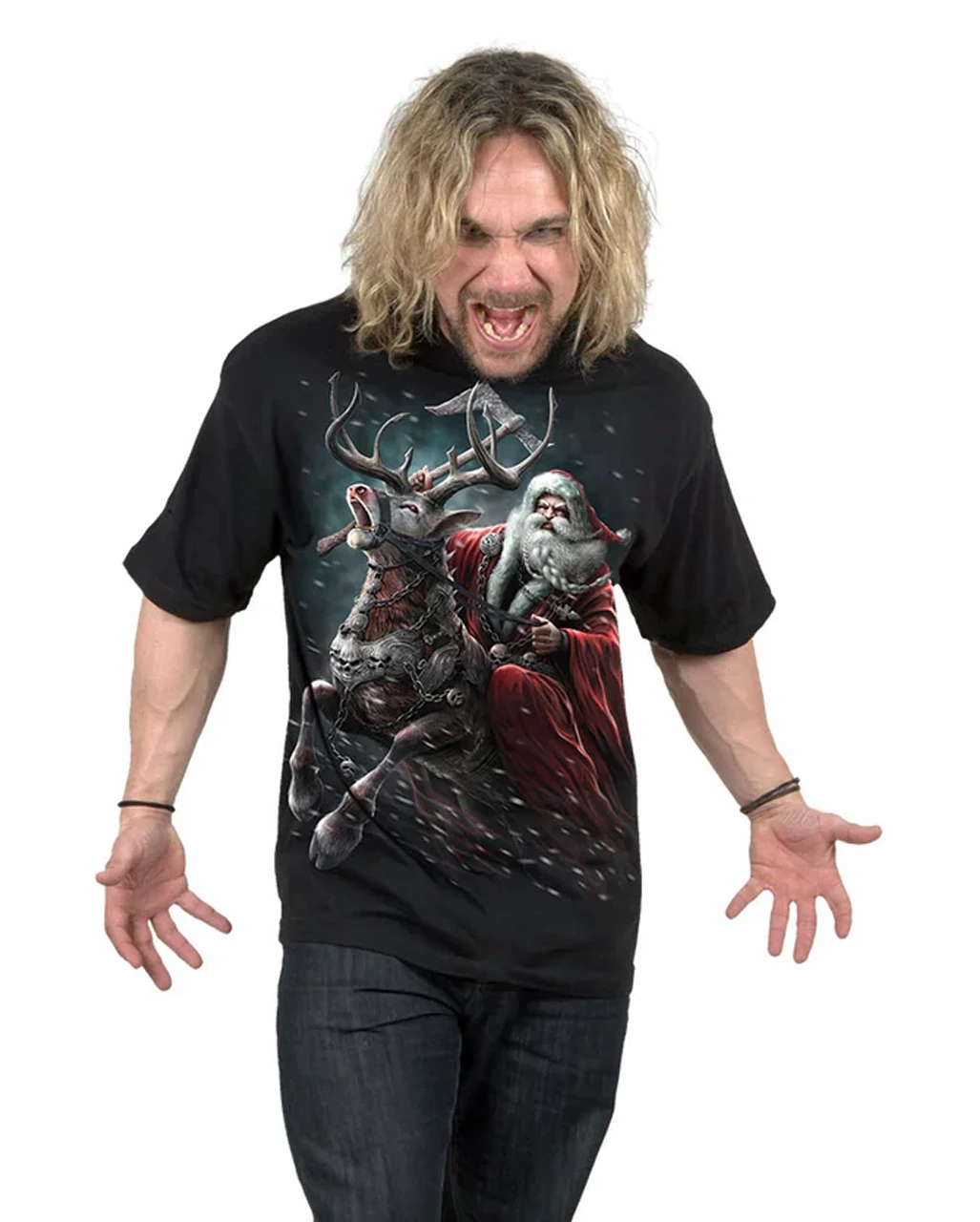 Deadly Night Sleigher T-Shirt 5 Deadly Night Sleigher T-Shirt – Bild 3