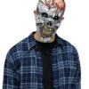 Decay Zombie Halbmaske Für Erwachsene -Halloween Kostüm Geschäft decay zombie halbmaske aus pvc fuer erwachsene schaurige zombie maske zombie verkleidung zombie kostuem zubehoer zombie kostuem idee 53970