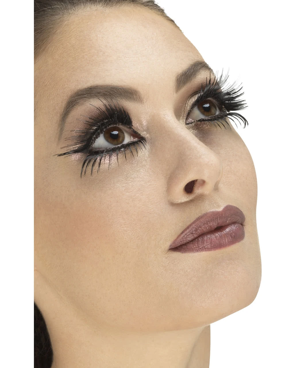 Dichte Federwimpern Ober- & Unterlid 3 Dichte Federwimpern Ober- & Unterlid