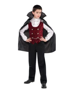 Düsterer Vampir Kinderkostüm