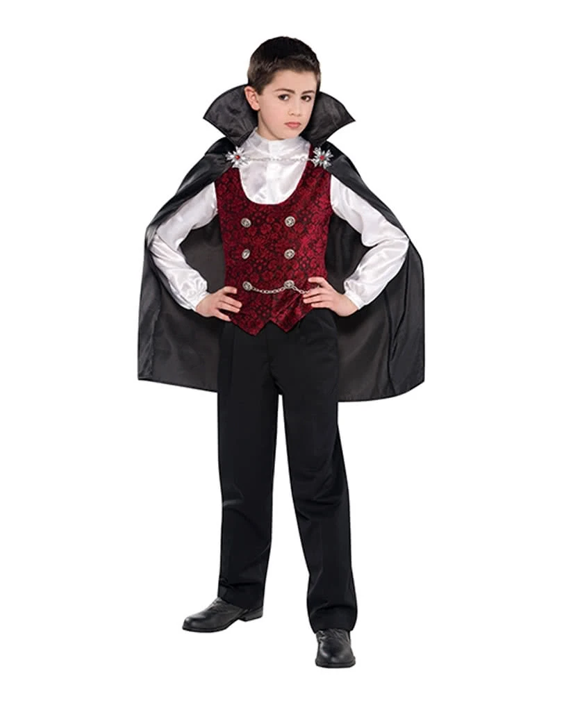 Düsterer Vampir Kinderkostüm 3 Düsterer Vampir Kinderkostüm