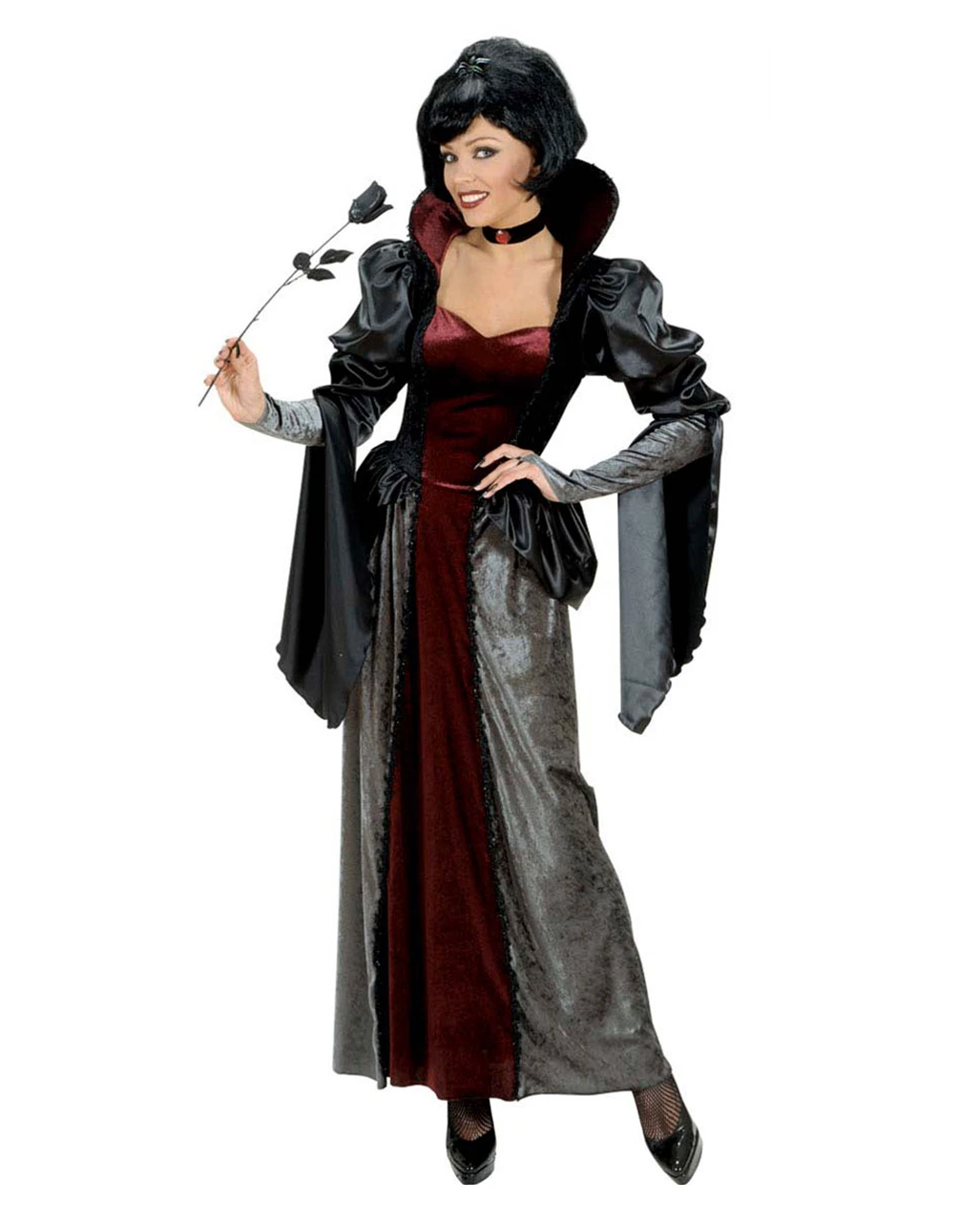 Dunkle Vampir Königin Kostüm Deluxe 3 Dunkle Vampir Königin Kostüm Deluxe