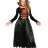 Edles Vampiress Kinderkostüm 2 Edles Vampiress Kinderkostüm -Halloween Kostüm Geschäft edles vampiress kinderkostuem noble vampiress child costume halloween vampir verkleidung kinder 53374