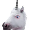 Crazy Einhorn Maske 1 Crazy Einhorn Maske -Halloween Kostüm Geschäft einhorn maske latexmaske fuer larp festivals tiermaske fuer fasching karnevalsmaske unicorn mask 26775