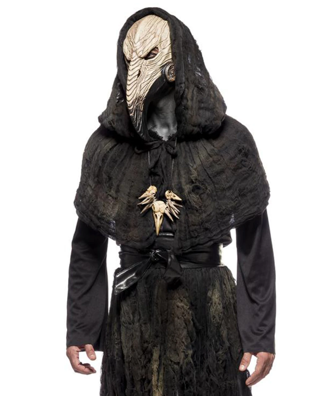 Endzeit Pest Doktor Herrenkostüm Mit Schnabelmaske 5 Endzeit Pest Doktor Herrenkostüm Mit Schnabelmaske – Bild 3
