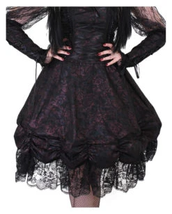 Gothic Spitzerock Esme -Halloween Kostüm Geschäft esme gothic spitzenrock gothic spitzenrock viktorianischer gothic rock gothic fashion 660662 2