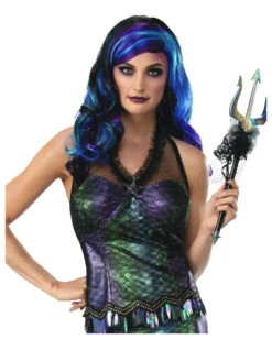 Bestseller -Halloween Kostüm Geschäft evil mermaid costume dunkle meerjungfrau halloween kostuem koenigin der dunklen weltmeere nixen kostuem 37235 2