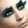 Feder Wimpern Blau Gepunktet 1 Feder Wimpern Blau Gepunktet -Halloween Kostüm Geschäft federwimpern blau gepunktete wimpern kuenstliche wimpern wimpern zum ankleben 22106