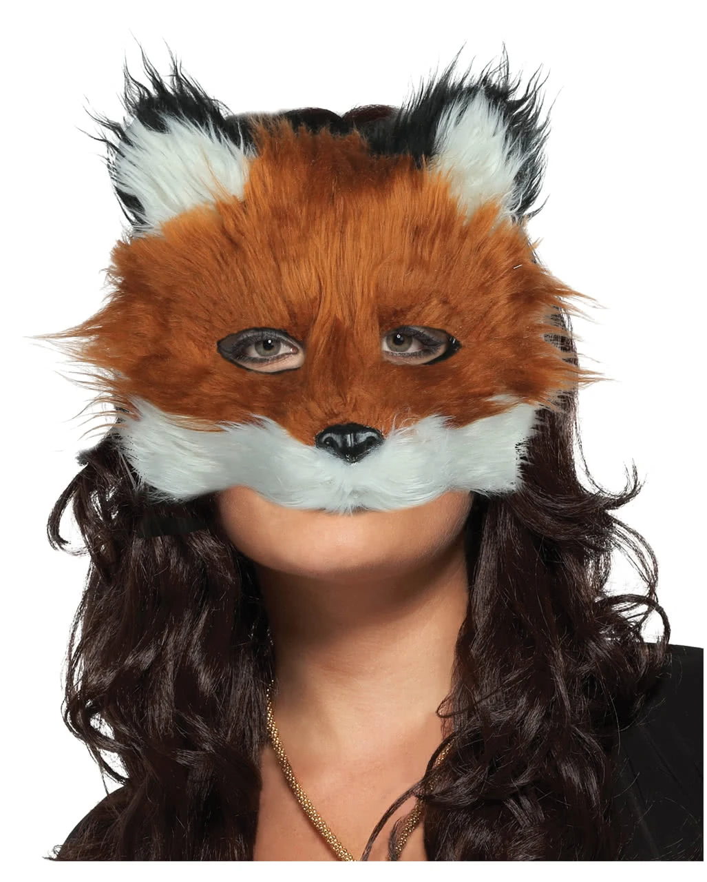 Fuchs Halbmaske Aus Plüsch 3 Fuchs Halbmaske Aus Plüsch