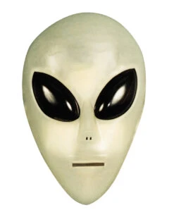 Glow In The Dark Alien Maske
