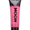 Glow In The Dark Make-up Neon Pink -Halloween Kostüm Geschäft glow in the dark make up neon pink fluoreszierende gesicht und koerperfarbe moon glow face and body paint pink 36840