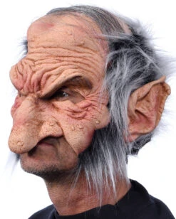 Gobblin Maske -Halloween Kostüm Geschäft gobblin maske mit haaren kobold maske zwergen maske troll maske 24298 02
