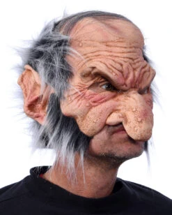 Gobblin Maske -Halloween Kostüm Geschäft gobblin maske mit haaren kobold maske zwergen maske troll maske 24298 03