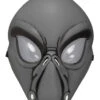 Graue Alien Halbmaske 1 Graue Alien Halbmaske -Halloween Kostüm Geschäft graue alien halbmaske alien maske scifi masken halloween maske 29512