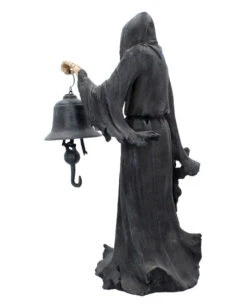 Grim Reaper Mit Glocke Figur 40cm -Halloween Kostüm Geschäft grim reaper mit glocke figur sensenmann figur mit glocke grim reaper figurine 52538 03