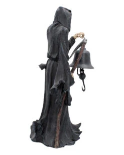 Grim Reaper Mit Glocke Figur 40cm -Halloween Kostüm Geschäft grim reaper mit glocke figur sensenmann figur mit glocke grim reaper figurine 52538 05