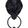Grotesque Gargoyle Türklopfer 22cm -Halloween Kostüm Geschäft grotesque gargoyle tuerklopfer grotesque gargoyle door knocker gothic deko gothic homeware 54191 01