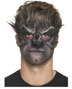 Haarige Werwolf Schaumlatex Applikation -Halloween Kostüm Geschäft haarige werwolf schaumlatex applikation werewolf mask werwolf head prosthetic 5