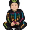 Halloween Baby Bones Bunt -Halloween Kostüm Geschäft halloween baby bones bunt halloweem kinderkostuem fasching babykostuem baby bones skeleton costume 25755