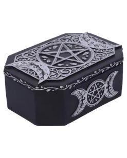 Hecate's Protection Schmuckschatulle 18cm -Halloween Kostüm Geschäft hecates protection schmuckschatulle gothick schmuckkaestchen okkulte schmuckschatulle 54454 04