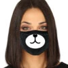 Panda 3-lagige Alltagsmaske -Halloween Kostüm Geschäft hund 3 lagige alltagsmaske hund community maske tiermaske faschingsmaske 51241 01