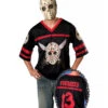 Jason Kostüm Plus Size -Halloween Kostüm Geschäft jason kostuem plus size jasone shirt und maske jason halloween kostuem 19747