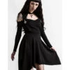 KILLSTAR Aggie Suspender Rock 1 KILLSTAR Aggie Suspender Rock -Halloween Kostüm Geschäft killstar aggie suspender skirt killstar aggie hosentraeger rock gothic fashion 51920 01 1