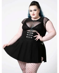 KILLSTAR Bad Brigade Kleid -Halloween Kostüm Geschäft killstar bad brigade kleid killstar gothic dress gothic roecke und kleider 52229 3