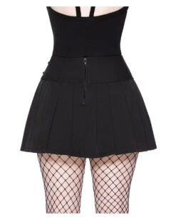 KILLSTAR Bat Girl Minirock 5 KILLSTAR Bat Girl Minirock -Halloween Kostüm Geschäft killstar bat girl minirock fledermaus girl minirock killstar bat girl mini skirt gothic mode 51399 02