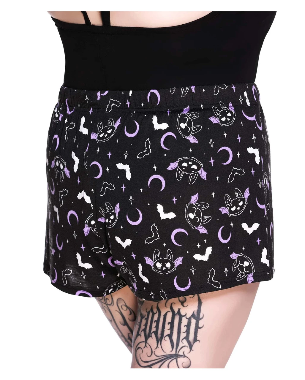 KILLSTAR Batty Shorts Schlafhose 6 KILLSTAR Batty Shorts Schlafhose – Bild 4