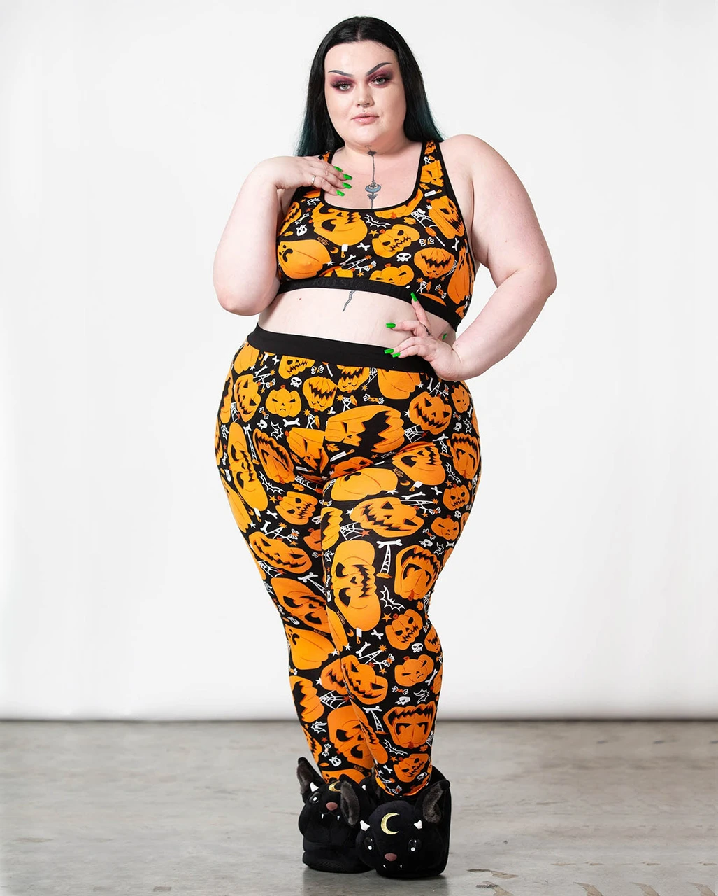 KILLSTAR Carver Cuffed Leggings 4 KILLSTAR Carver Cuffed Leggings – Bild 2