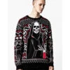 KILLSTAR Catmas Weihnachts-Strickpullover -Halloween Kostüm Geschäft killstar catmas strickpullover killstar ugly christmas sweater gothic fashion und geschenke 52205 8