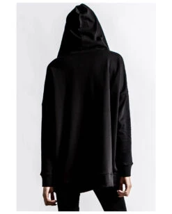 KILLSTAR Cloak Of Deception Oversized Hoodie -Halloween Kostüm Geschäft killstar cloak of deception oversized hoodie gothic fashion deko und accessoires 519854